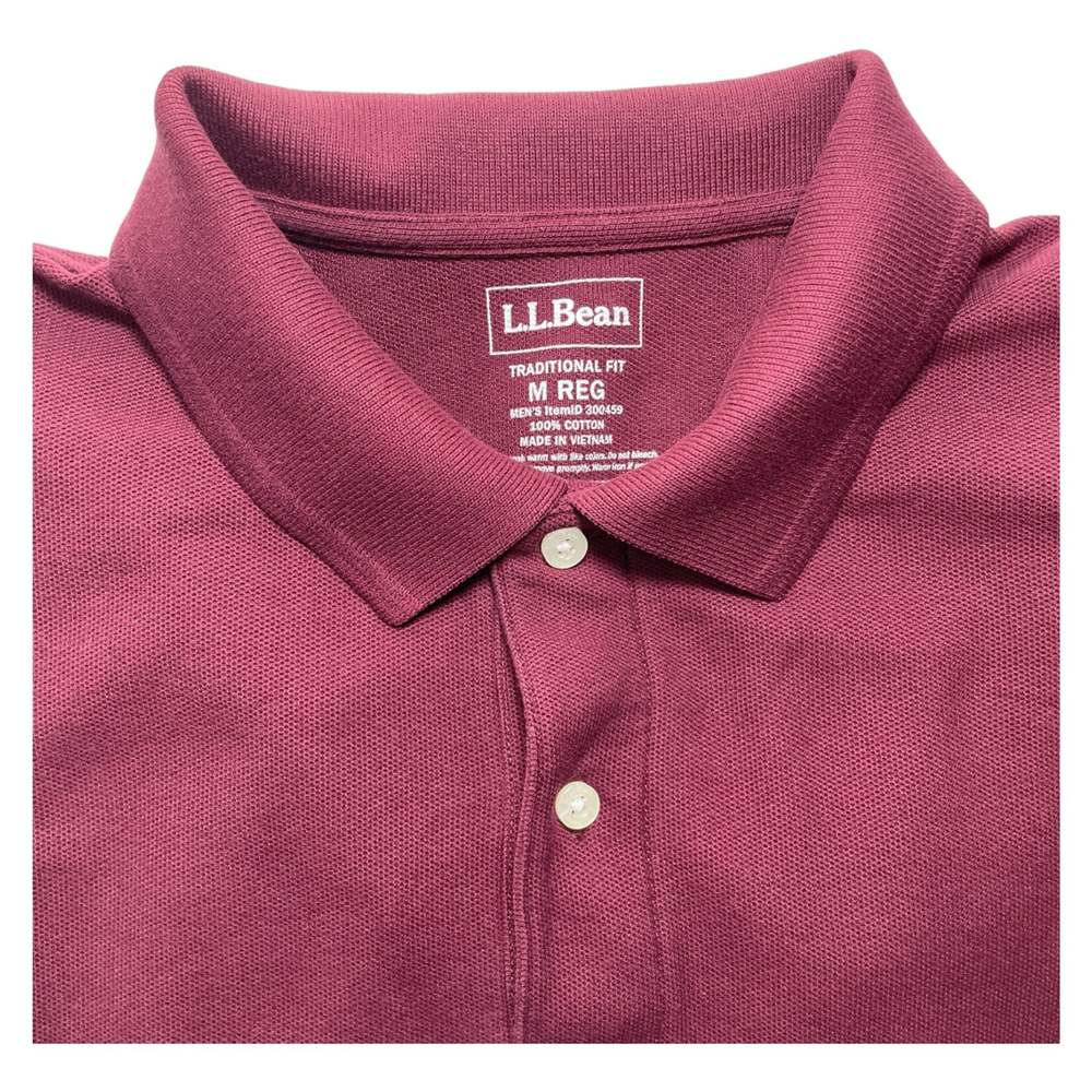 L.L.Bean L/S Traditional Fit Polo Shirt
